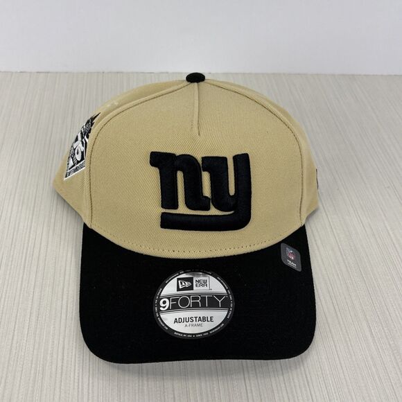 New Era 9FORTY New York Giants A-Frame Adjustable SnapBack Hat Cap 75 Years NEW - Picture 1 of 7